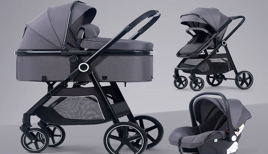 EN 1888-3 Çocuk Bakımı Eşyaları - Tekerlekli Çocuk Taşıtları