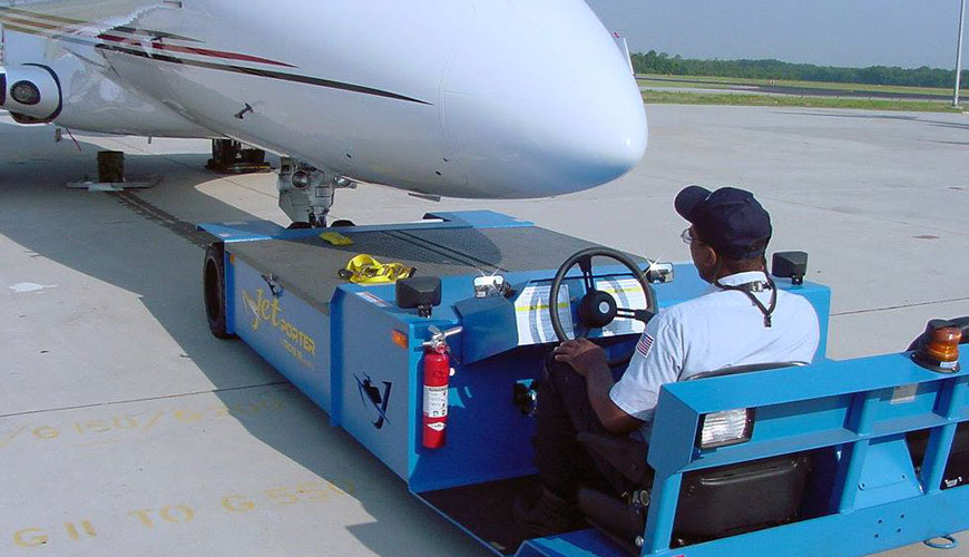 EN 1915-3 Hava Aracı Yer Destek Teçhizatı, Genel Gereksinimler, Bölüm 3: Titreşim Ölçüm Yöntemleri ve Azaltma için Standart Test