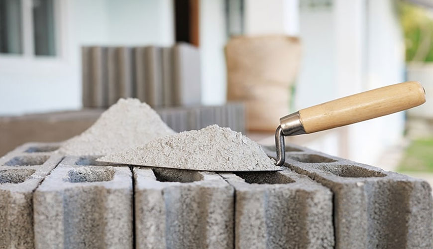 EN 196-5 Cement – ​​Preskus pucolanskega cementa
