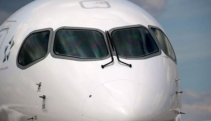 EN 2155-12 Havacılık serisi - Uçak Camları için Şeffaf Malzemeler için Test Yöntemleri