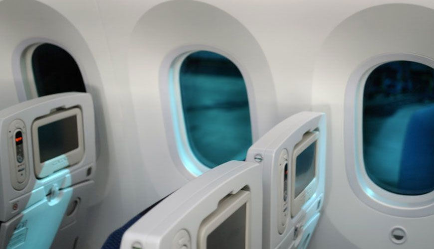 EN 2155-5 Havacılık Serisi - Uçak Camları için Şeffaf Malzemeler için Deney Yöntemleri - Görünür Işık İletiminin Tayini