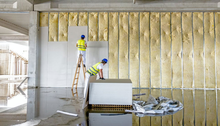 EN 29770 Bina Uygulamaları için Isı Yalıtım Ürünleri - Yüzer Döşeme Yalıtım Ürünleri için Kalınlık Tayini Testi