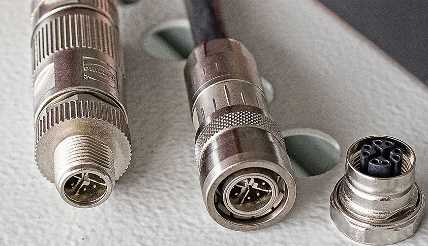 EN 2997-004 Havacılık - Dairesel Elektrik Konektörleri İçin Somunlu Priz Testi