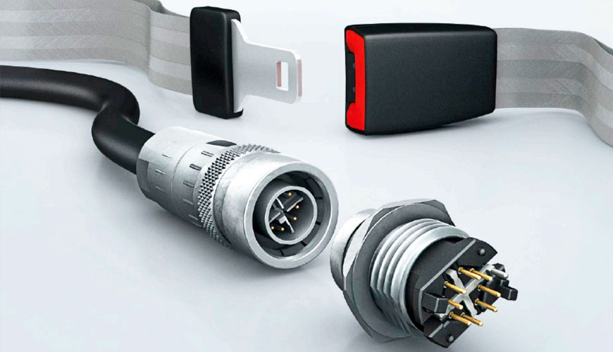 EN 2997-006 Havacılık - Dişli Halka ile Birleştirilmiş Dairesel Elektrik Konektörleri İçin Hermenik Test