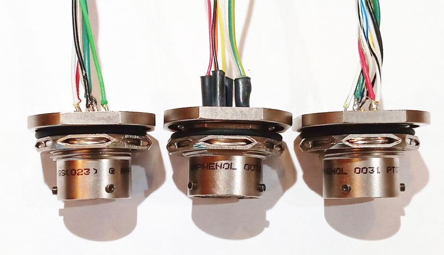 EN 2997-012 Havacılık - Dişli Halka ile Birleştirilmiş Dairesel Elektrik Konektörleri İçin Sıkışma Testi