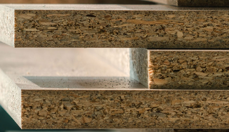 EN 319 Yonga Levhalar ve Lif Levhalar, Levha Düzlemine Dik Olan Çekme Mukavemetinin Tayini için Standart Test