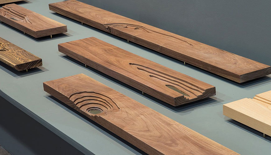 EN 326-1 Ahşap Esaslı Paneller, Numune Alma, Kesme ve Muayene, Bölüm 1: Test Parçalarından Numune Alma ve Kesme ve Test Sonuçlarının İfadesi