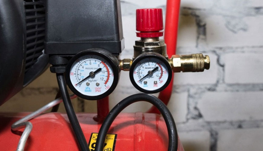 EN 334 Uji Regulator Tekanan Gas hingga Tekanan Masuk 10 MPa