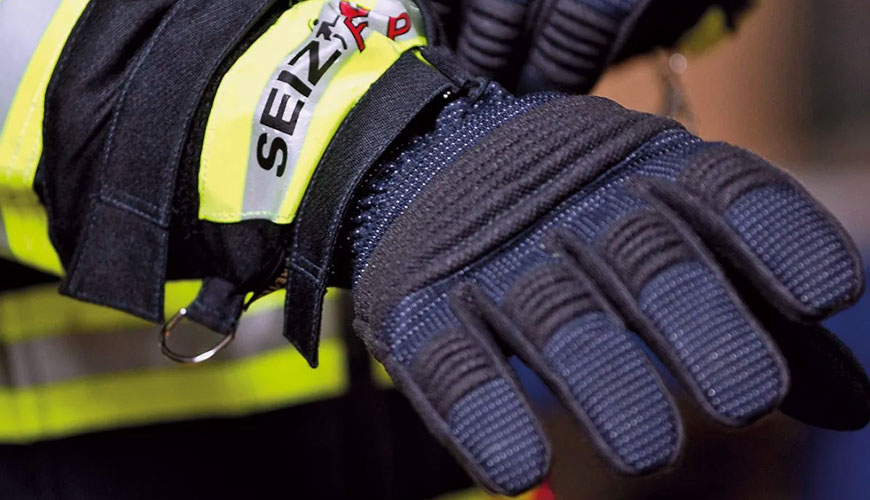 Standardni test EN 407 za zaščitne rokavice proti toplotnim tveganjem
