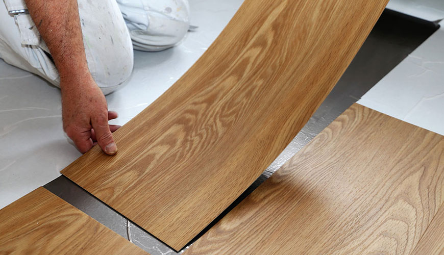 EN 425 Esnek ve Laminat Zemin Kaplamaları - Tekerlekli Sandalye Testi