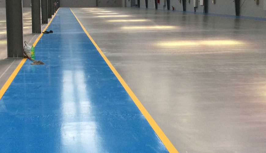 EN 432 柔性地板覆蓋物，用於確定剪切力的標準測試方法