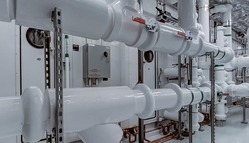EN 448 區域供熱管道標準測試，用於直埋熱水管網的粘合單管系統