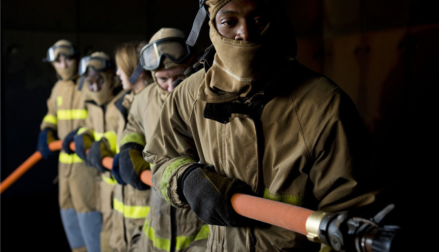 EN 469 Testni standard za požarno zaščitna oblačila