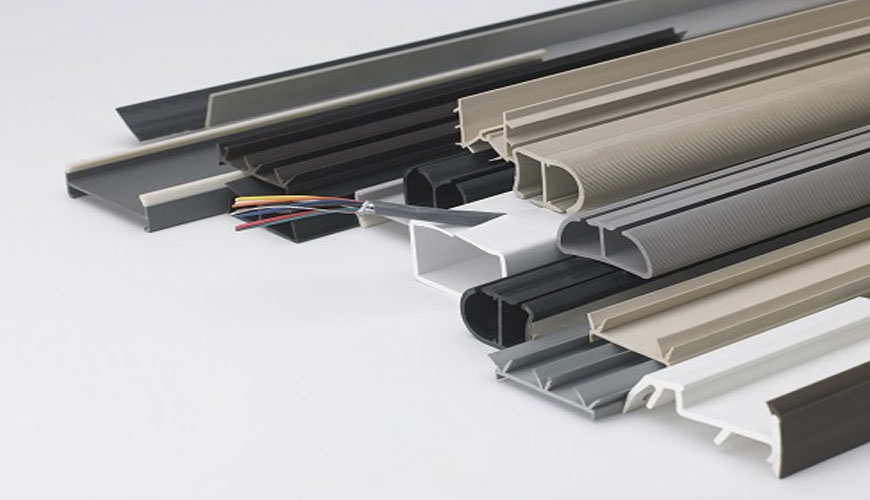 EN 477 Plastikler - Poli(vinil klorür) (PVC) Bazlı Profiller - Profillerin Düşen Kütle Darbesine Karşı Direncinin Belirlenmesi