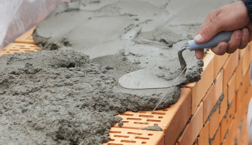 EN 480-5 Beton - Harç ve Şap için Katkılar - Kılcal Emmenin Tayini için Test