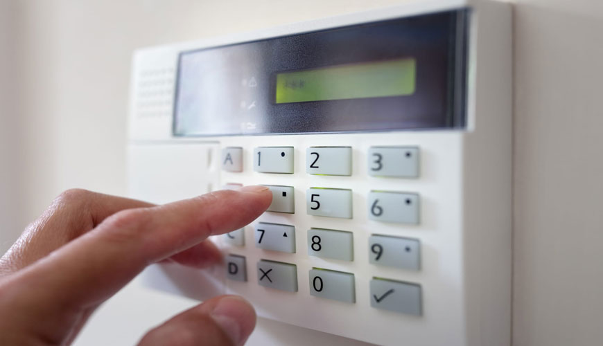 EN 50131-1 Alarm Systems - Test for Intrusion and Hold Systems
