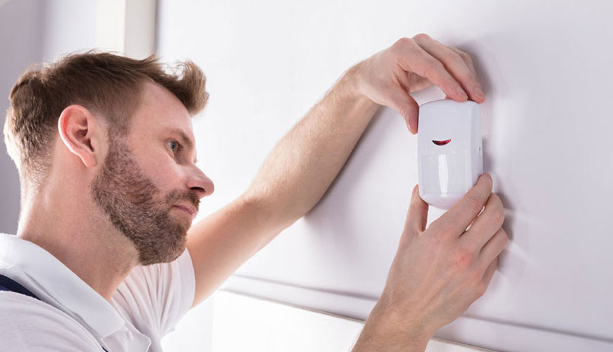 EN 50131-2-2 Alarm Sistemleri - Pasif Kızılötesi Dedektörler için Test