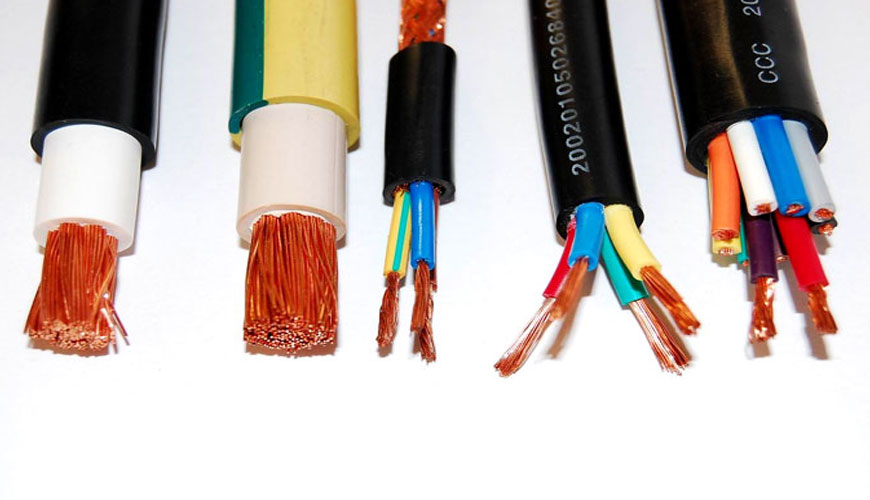 EN 50200 Acil Durum Devrelerinde Kullanıma Yönelik Korumasız Küçük Kabloların Yangına Karşı Direnci İçin Test Yöntemi