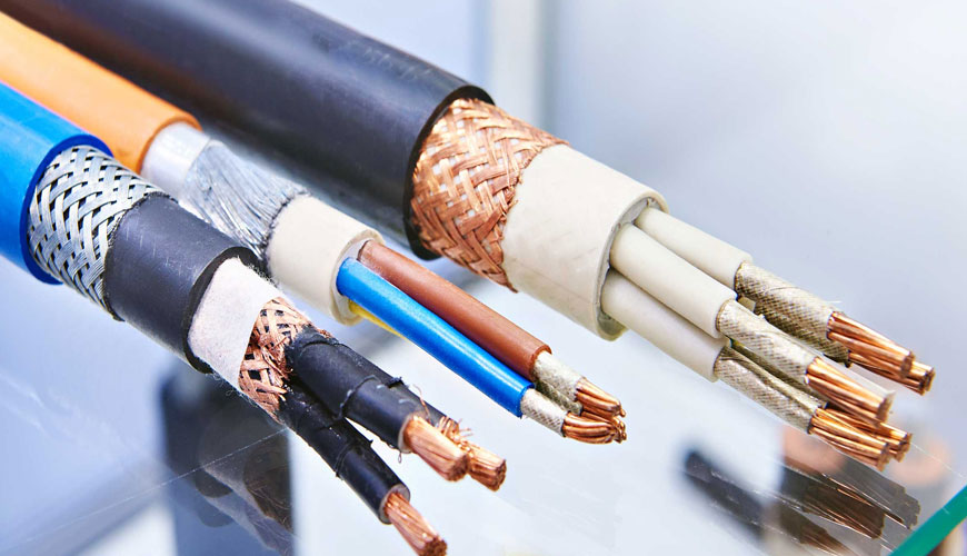 EN 50577 Elektrik Kabloları - Korumasız Elektrik Kabloları için Yangına Dayanıklılık Testi