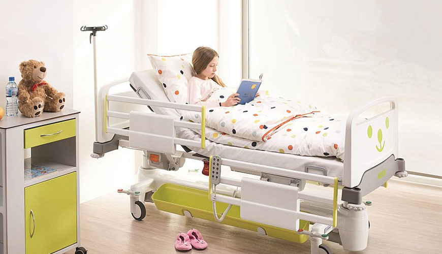 EN 50637 Test osnovne varnosti medicinskih postelj za otroke