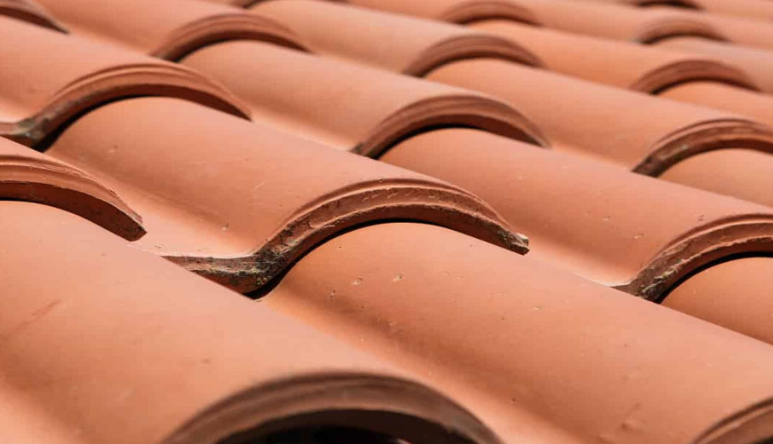 EN 538 Süreksiz Döşeme için Kil Çatı Kiremitleri, Eğilme Mukavemeti Testi