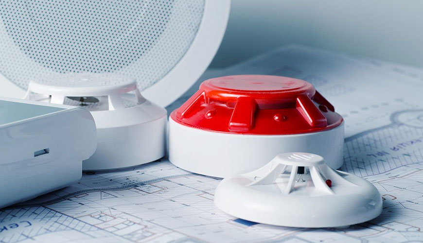 EN 54-10 Yangın Algılama ve Yangın Alarm Sistemleri - Bölüm 10: Alev Dedektörleri - Nokta Dedektörleri Testi