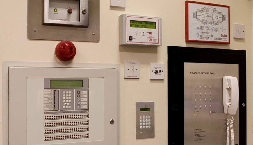EN 54-23 Sistem za odkrivanje požara in požarni alarm – Test za vizualne alarmne naprave