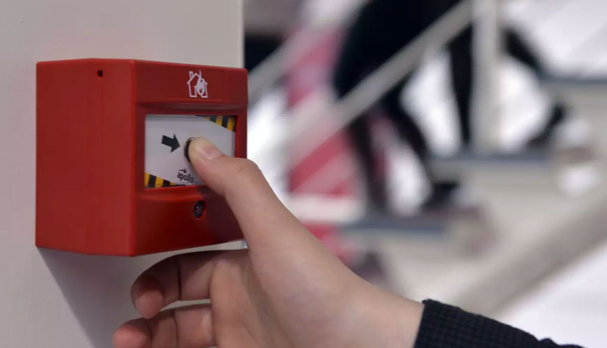 EN 54-5 Yangın Algılama ve Yangın Alarm Sistemleri, Bölüm 5: Isı Dedektörleri, Noktasal Isı Dedektörleri için Standart Test