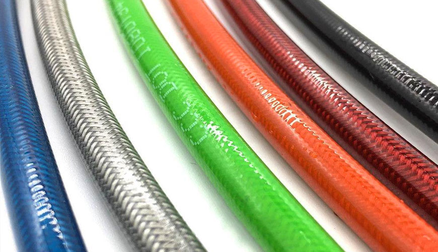 EN 6049-003 Aviation - Braided Pipe Test of Electrical Cables