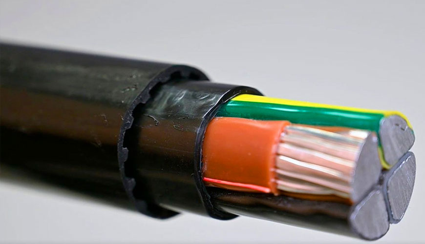 EN 6049-006 Aerospace - Preskus samozaščitnega ovoja električnih kablov