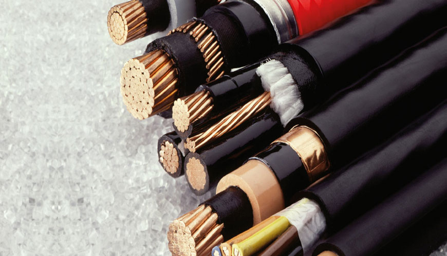 EN 60502-1 1 kV ile 30 kV Arasındaki Nominal Gerilimler için Ekstrüde İzolasyonlu Güç Kabloları ve Aksesuarları için Test