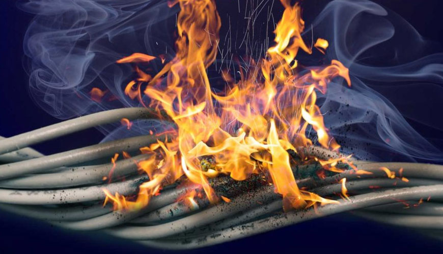 EN 61034-2 Tanımlanmış Koşullar Altında Yanan Kabloların Duman Yoğunluğunun Ölçümü için Standart Test Yöntemi