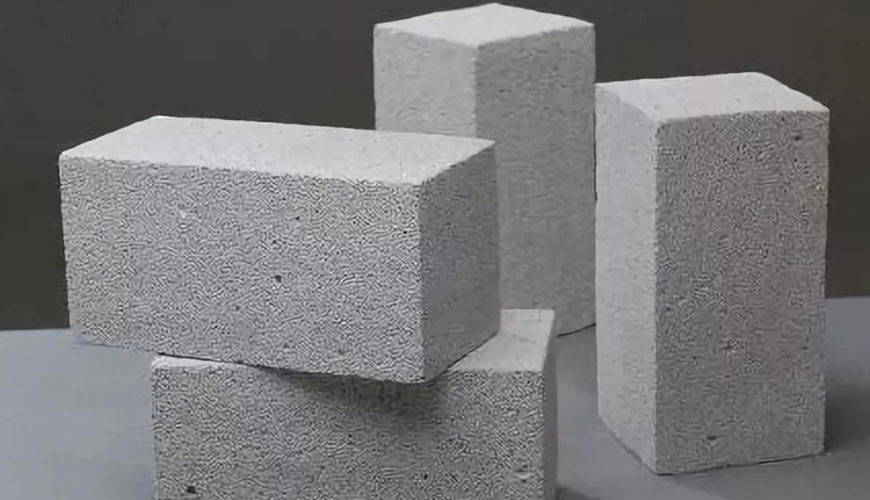 EN 678 Otoklavlanmış Gaz Betonun Kuru Yoğunluğunun Belirlenmesi için Standart Test Yöntemi