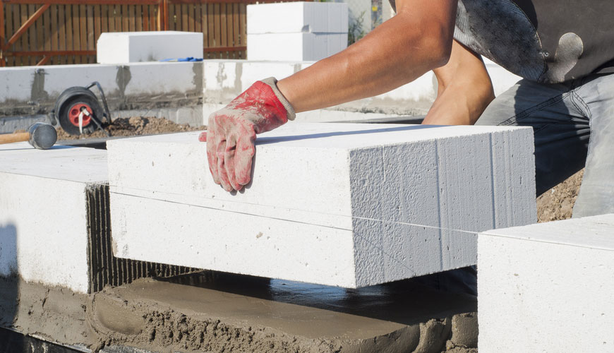 EN 679 Otoklavlanmış Gaz Betonun Basınç Dayanımının Belirlenmesi için Standart Test Yöntemi