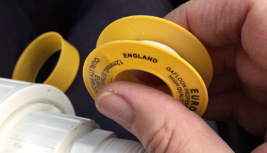 EN 751-3 Metallic Threaded Connections in Contact with 1st, 2nd and 3rd Family Gases and Hot Water, Part 3: Test Standard for Unsintered PTFE Tapes