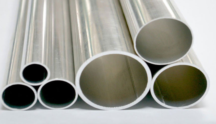 EN 755-8 Aluminij in aluminijeve zlitine - Ekstrudirana palica - 8. del: cevi za odprtine - Preskus toleranc velikosti in oblike