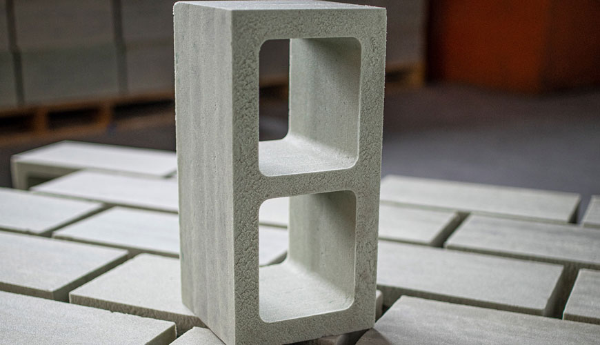 EN 772-1 Kâgir Birimler - Basınç Dayanımının Belirlenmesi için Test Yöntemi