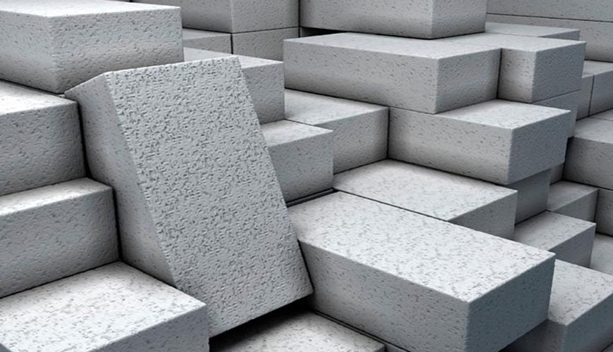 EN 772-2 Испытание для определения процента пустот в совокупных бетонных каменных блоках