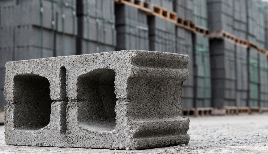 EN 772-6 Determination of Flexural Tensile Strength of Aggregated Concrete Masonry Units