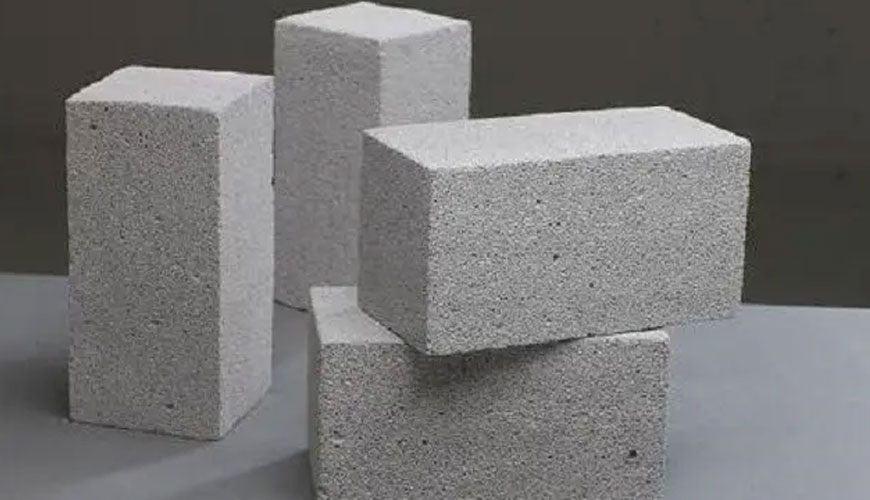 EN 772-8 Določanje stopnje absorpcije vode agregatnih betonskih zidakov z vlaženjem