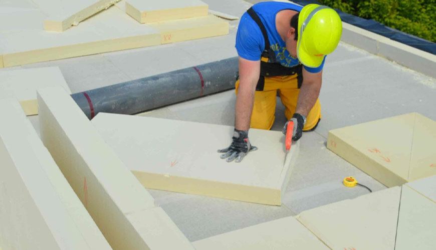 EN 822 Bina Uygulamaları için Isı Yalıtım Ürünleri - Uzunluk ve Genişlik Tayini için Standart Test Yöntemi