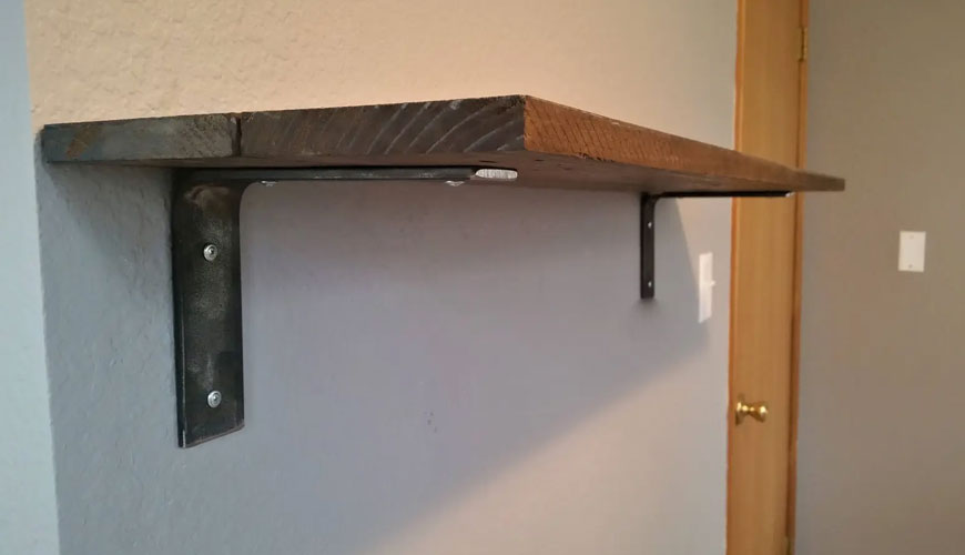 EN 846-10 Duvar için Yardımcı Bileşenler Test Yöntemleri - Konsolların Yük Kapasitesinin ve Yük Sapma Özelliklerinin Belirlenmesi