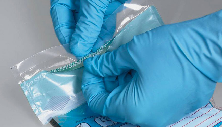 EN 868-10 Paketi za sterilizirane medicinske pripomočke – testiranje netkanih materialov iz poliolefinov, prevlečenih z lepilom