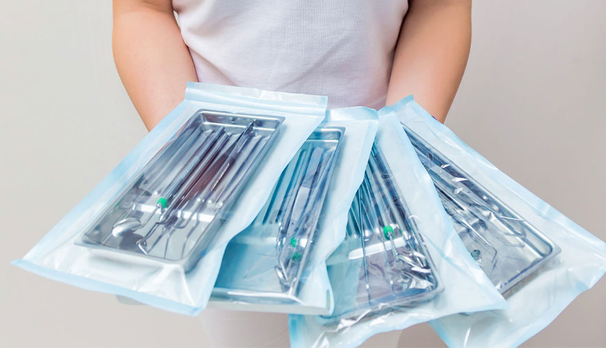 EN 868-3 Paketi za sterilizirane medicinske pripomočke - Test za proizvodnjo vrečk in kolutov