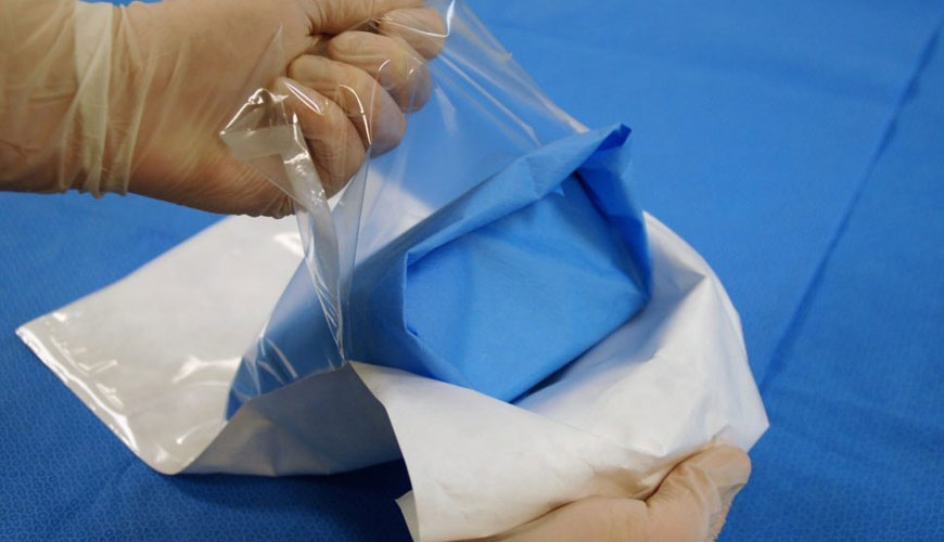 EN 868-7 Csomagok sterilizált orvosi eszközökhöz – Teszt ragasztóval bevont papírra