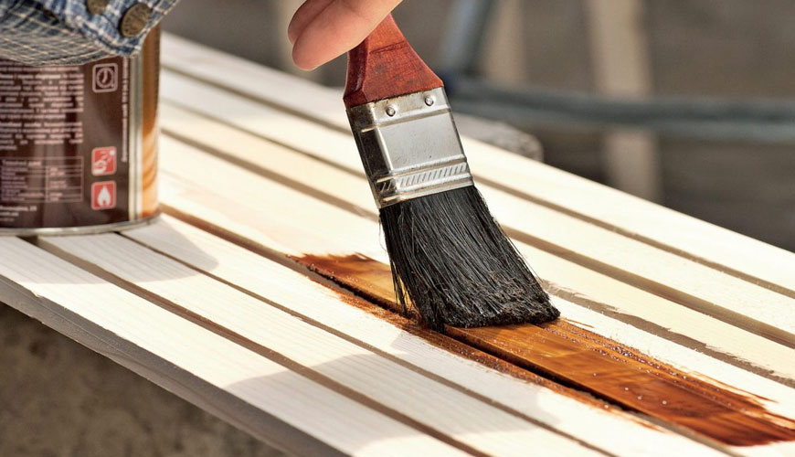 EN 927-4 Boyalar ve Vernikler, Dış Mekan Ahşap için Kaplama Malzemeleri ve Kaplama Sistemleri, Bölüm 4: Su Buharı Geçirgenliğinin Değerlendirilmesi Testi