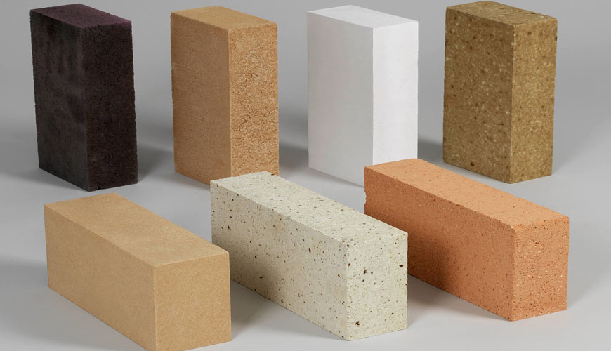 EN 993-5 Yoğun Şekilli Refrakter Ürünler için Test Yöntemleri - Soğuk Ezilme Mukavemetinin Belirlenmesi