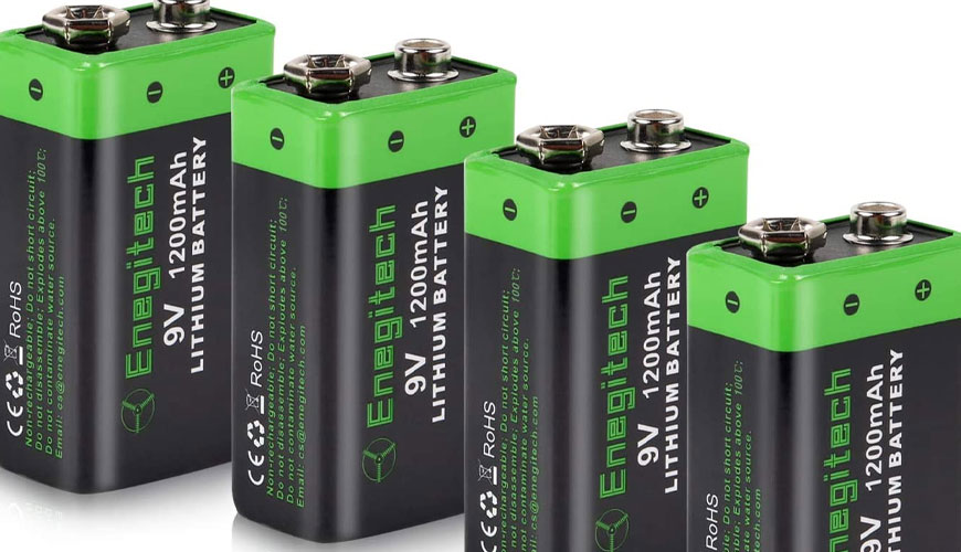 EN IEC 60086-4 Birincil Piller, Bölüm 4: Lityum Pillerin Güvenliği için Standart Test