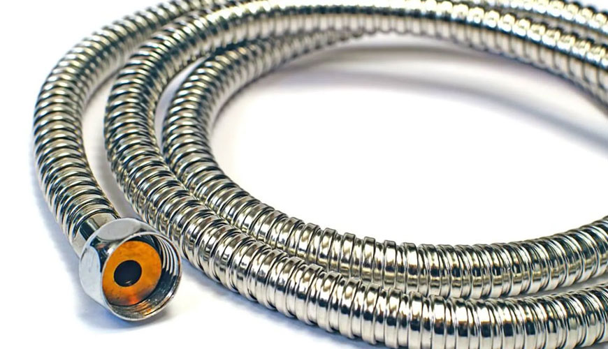 EN ISO 10380 Cevovodi - Standardni preskus za valovite kovinske cevi in ​​cevne sklope