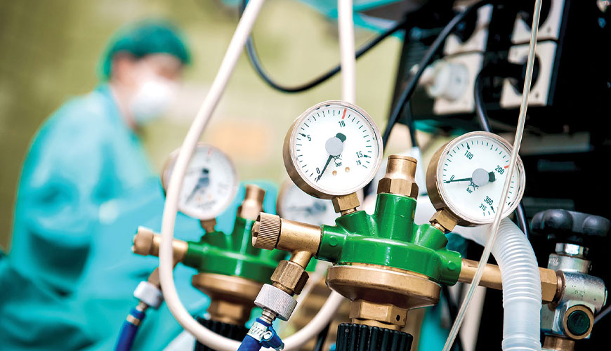 EN ISO 10524-4 Medicinski plini - Preskus za regulatorje nizkega tlaka